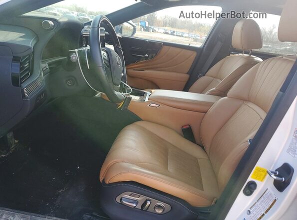 JTHG5LGF2R5012564 2024 LEXUS LS White Սալոնի դիմացի տեսք