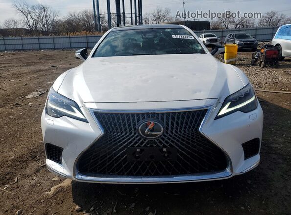 JTHG5LGF2R5012564 2024 LEXUS LS White Դիմացի տեսք