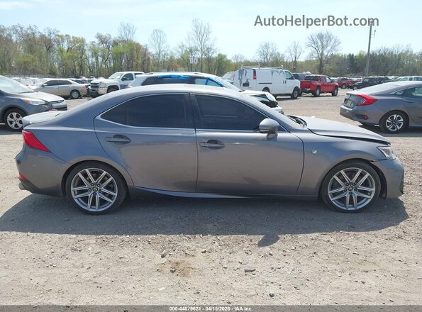 JTHG81F24L5040786 2020 LEXUS IS 300 Gray Widok zestawu wskaźników