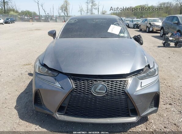 JTHG81F24L5040786 2020 LEXUS IS 300 Gray Widok deski rozdzielczej