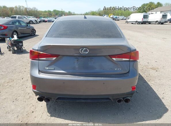 JTHG81F24L5040786 2020 LEXUS IS 300 Gray 