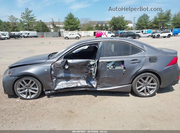 JTHG81F24L5040786 2020 LEXUS IS 300 Gray Widok z przodu