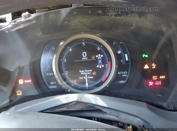 JTHG81F24L5040786 2020 LEXUS IS 300 Gray Widok tylnych siedzeń