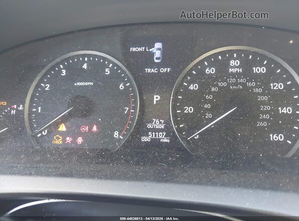 JTHGL5EF1H5057725 2017 LEXUS LS 460 White Հետևի նստատեղերի տեսք