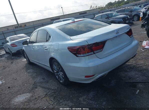 JTHGL5EF1H5057725 2017 LEXUS LS 460 White Հետևի ձախ