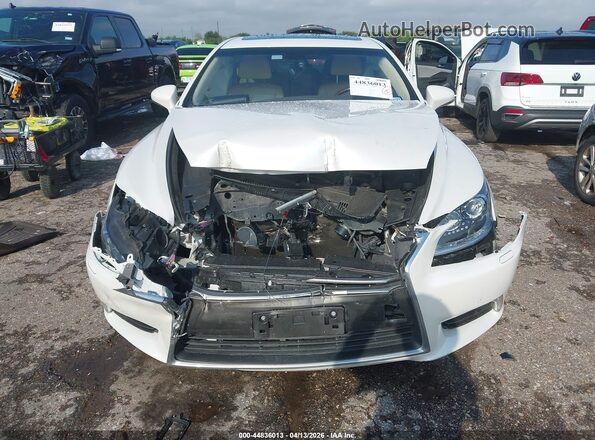 JTHGL5EF1H5057725 2017 LEXUS LS 460 White Սարքավորումների վահանակի տեսք