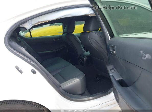 JTHGZ1B22M5043691 2021 LEXUS IS 350 White Vista de la etiqueta del VIN