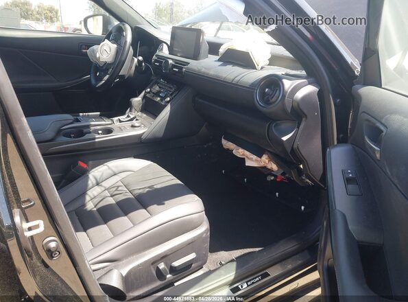JTHGZ1B22S5087672 2025 LEXUS IS 350 Black Vista interior delantera