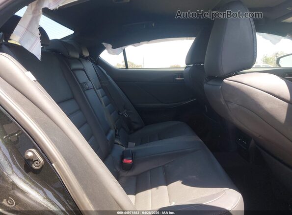 JTHGZ1B22S5087672 2025 LEXUS IS 350 Black Vista de la etiqueta del VIN