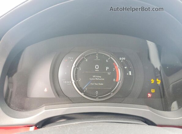 JTHGZ1B23P5063694 2023 LEXUS IS Gray Instrument cluster view