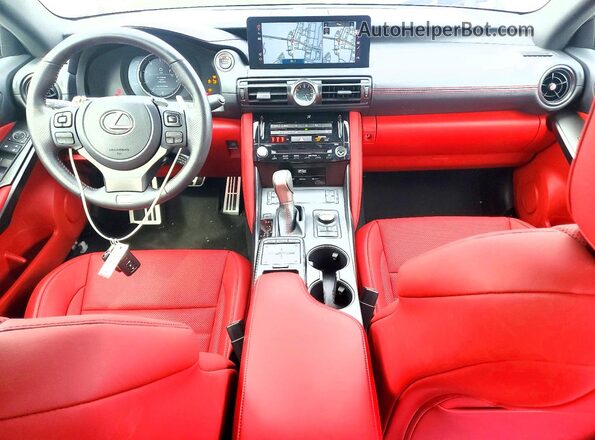 JTHGZ1B23P5063694 2023 LEXUS IS Gray Dashboard view