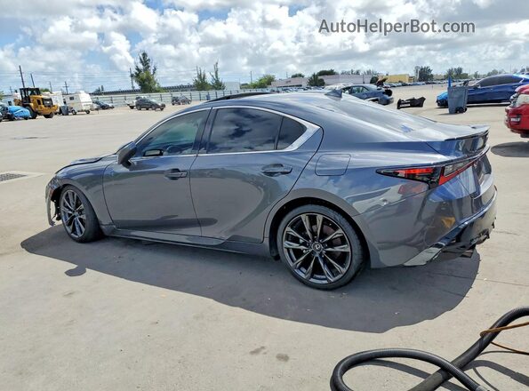 JTHGZ1B23P5071004 2023 LEXUS IS Gray Задня ліва чверть