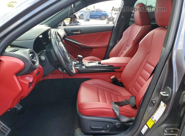 JTHGZ1B23P5071004 2023 LEXUS IS Gray Вид салону спереду