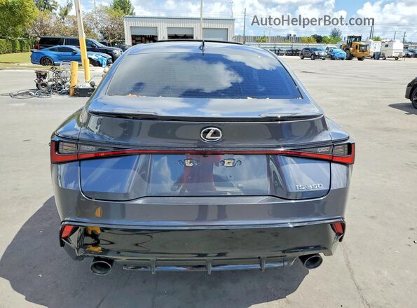 JTHGZ1B23P5071004 2023 LEXUS IS Gray Вид ззаду