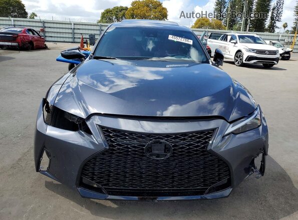 JTHGZ1B23P5071004 2023 LEXUS IS Gray Вид спереду