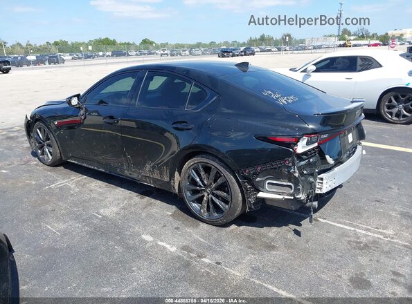 JTHGZ1B24S5089245 2025 LEXUS IS 350 Black Trasero izquierdo
