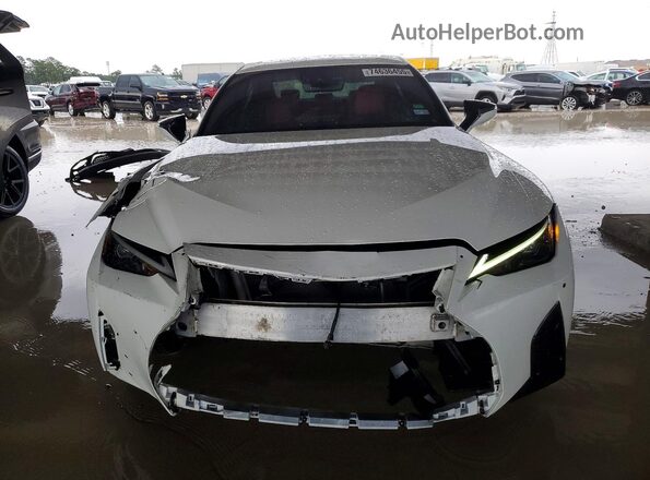 JTHGZ1B25P5060862 2023 LEXUS IS White Вид спереду