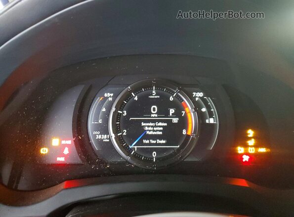 JTHGZ1B25P5060862 2023 LEXUS IS White Вид щитка приладів