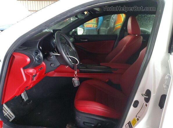 JTHGZ1B25P5060862 2023 LEXUS IS White Вид салону спереду