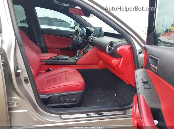 JTHGZ1B28M5043775 2021 LEXUS IS 350 Silver Front interior view