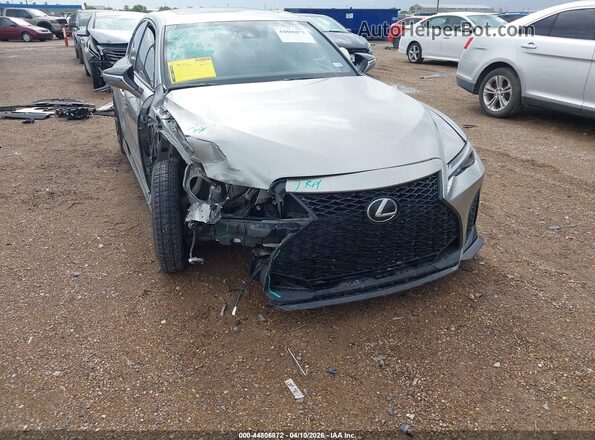 JTHGZ1B28M5043775 2021 LEXUS IS 350 Silver Front view