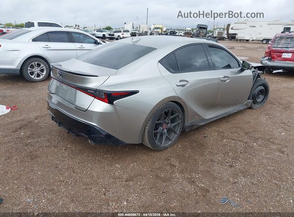 JTHGZ1B28M5043775 2021 LEXUS IS 350 Silver Rear right