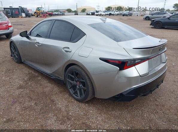 JTHGZ1B28M5043775 2021 LEXUS IS 350 Silver Rear left