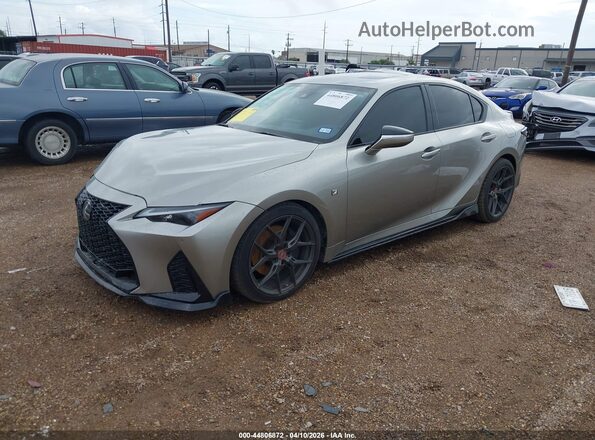 JTHGZ1B28M5043775 2021 LEXUS IS 350 Silver Front left