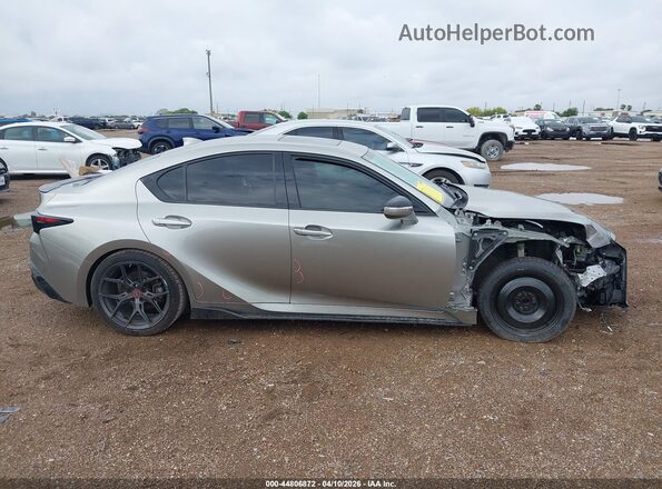 JTHGZ1B28M5043775 2021 LEXUS IS 350 Silver Rear interior view