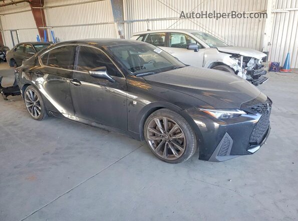 JTHGZ1B28P5064386 2023 LEXUS IS Black Front right