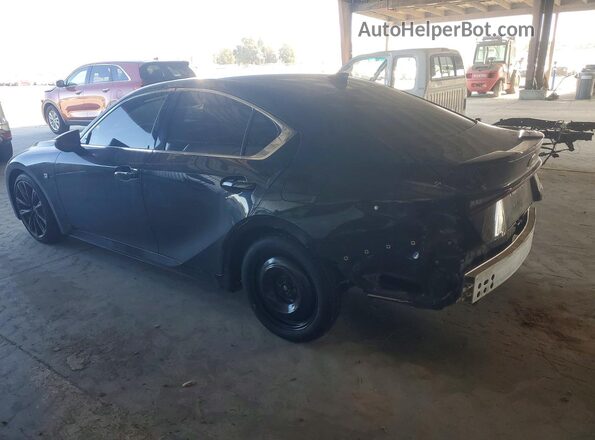 JTHGZ1B28P5064386 2023 LEXUS IS Black Rear left