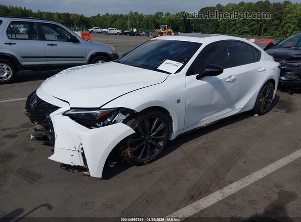 JTHGZ1B29S5092934 2025 LEXUS IS 350 White Vista tres cuartos delantera izquierda