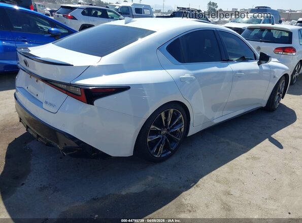JTHGZ1B2XM5039632 2021 LEXUS IS 350 White Հետևի աջ