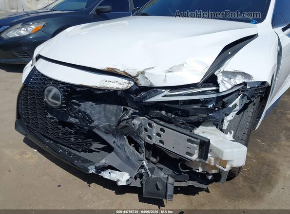 JTHGZ1B2XM5039632 2021 LEXUS IS 350 White Դիմացի տեսք