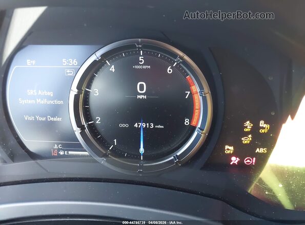 JTHGZ1B2XM5039632 2021 LEXUS IS 350 White Հետևի նստատեղերի տեսք