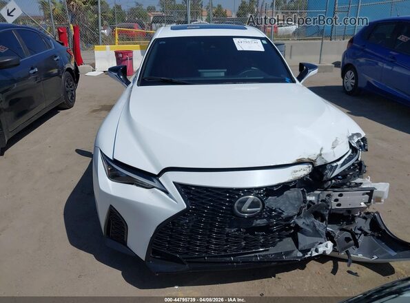 JTHGZ1B2XM5039632 2021 LEXUS IS 350 White Սարքավորումների վահանակի տեսք