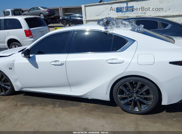 JTHGZ1B2XM5039632 2021 LEXUS IS 350 White Սալոնի 360 աստիճան տեսք