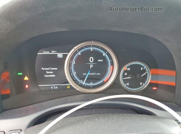 JTHGZ1CL8LA013169 2020 LEXUS GS White Vista del cuadro de instrumentos