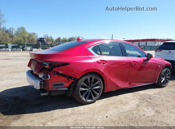 JTHGZ1E22P5031928 2023 LEXUS IS 350 Red 