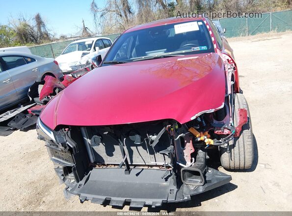 JTHGZ1E22P5031928 2023 LEXUS IS 350 Red Rear interior view