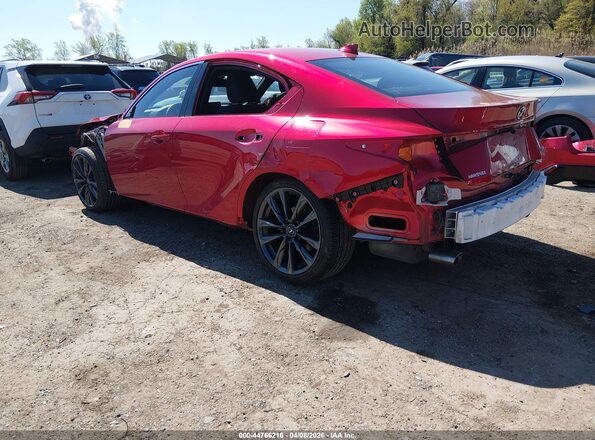JTHGZ1E22P5031928 2023 LEXUS IS 350 Red Rear left