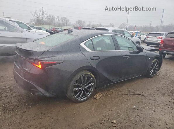 JTHGZ1E27R5035590 2024 LEXUS IS Black Trasero derecho