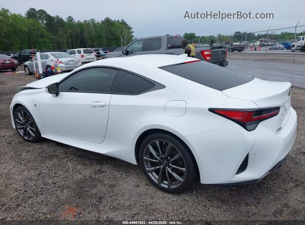 JTHGZ5BCXM5023253 2021 LEXUS RC 350 Белый Задняя левая четверть