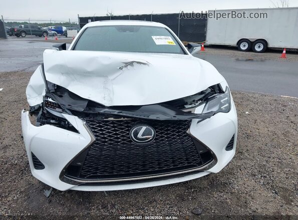 JTHGZ5BCXM5023253 2021 LEXUS RC 350 Белый Вид спереди