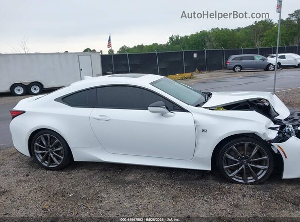 JTHGZ5BCXM5023253 2021 LEXUS RC 350 Белый Вид задней части салона