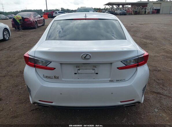 JTHHA5BC0G5000466 2016 LEXUS RC 200T White 