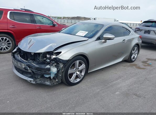 JTHHA5BC1G5003053 2016 LEXUS RC 200T Silver Vista tres cuartos delantera izquierda