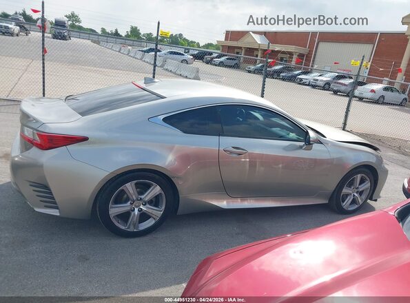 JTHHA5BC1G5003053 2016 LEXUS RC 200T Silver Vista interior trasera