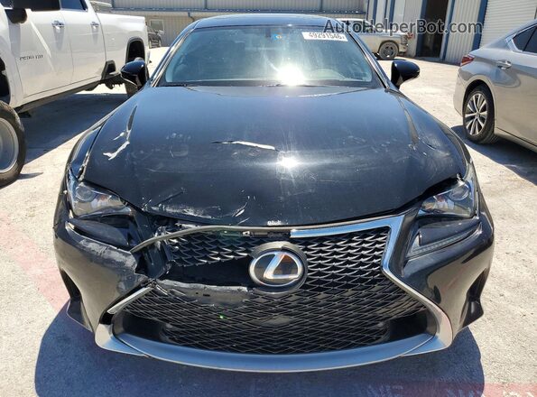 JTHHA5BC1G5003456 2016 LEXUS RC Black წინა ხედი