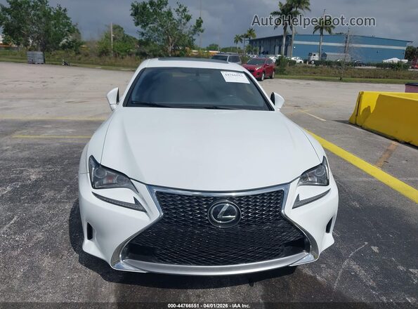 JTHHA5BC3G5004382 2016 LEXUS RC 200T White Vista frontal
